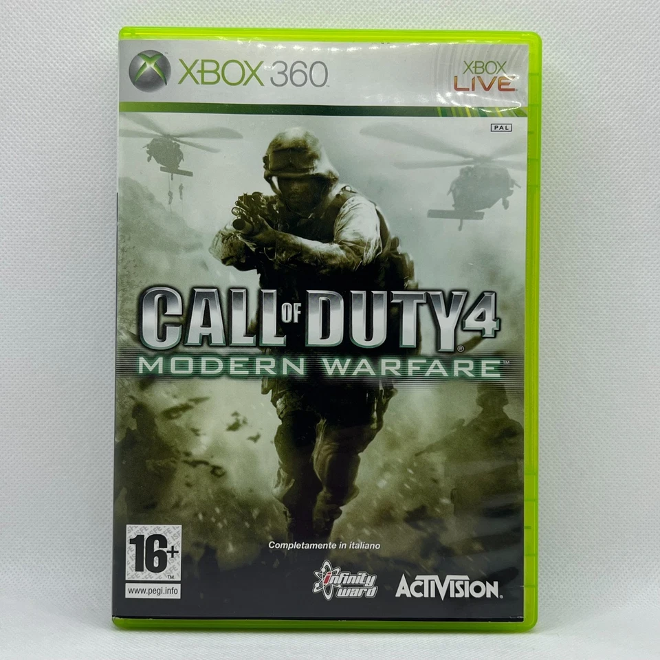 Lotto CALL OF DUTY 4 + MODERN WARFARE 2 – Xbox 360 - Completi PAL ITA - Immagine 3 di 4