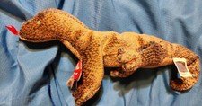 Ty Beanie Original Baby "Scaly" the Lizard 1999 Retired with Errors Tag Keeper 