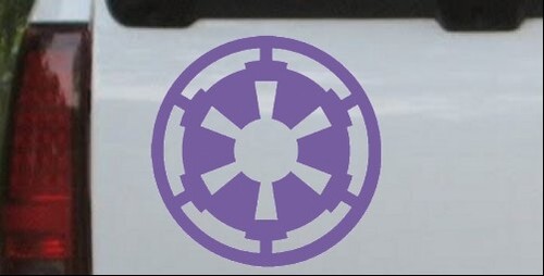 Calcomanía pegatina emblema del imperio galáctico de Star Wars ventana para automóvil o camión computadora portátil - Imagen 26 de 32