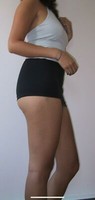 Black Mini Skirt Women's High Waist Short Stretchy Party Just Short Club Wear