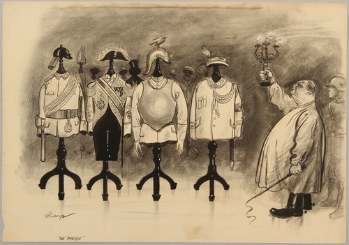 WWII Anti-Nazi Drawings Made in Germany by Jewish Artist Schleifer USB Drive - Picture 5 of 7