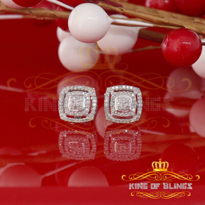 Aretes Para Hombre 925 Weißgold 0,25ct Diamant für Damen/Herren Ohrringe