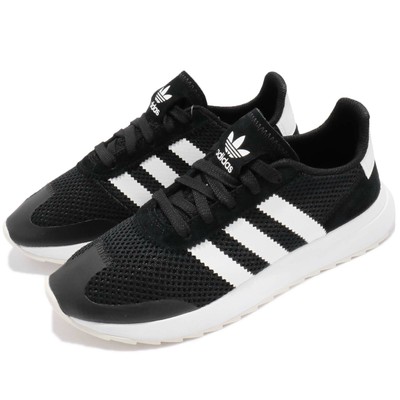 adidas flashback black & white womens shoes