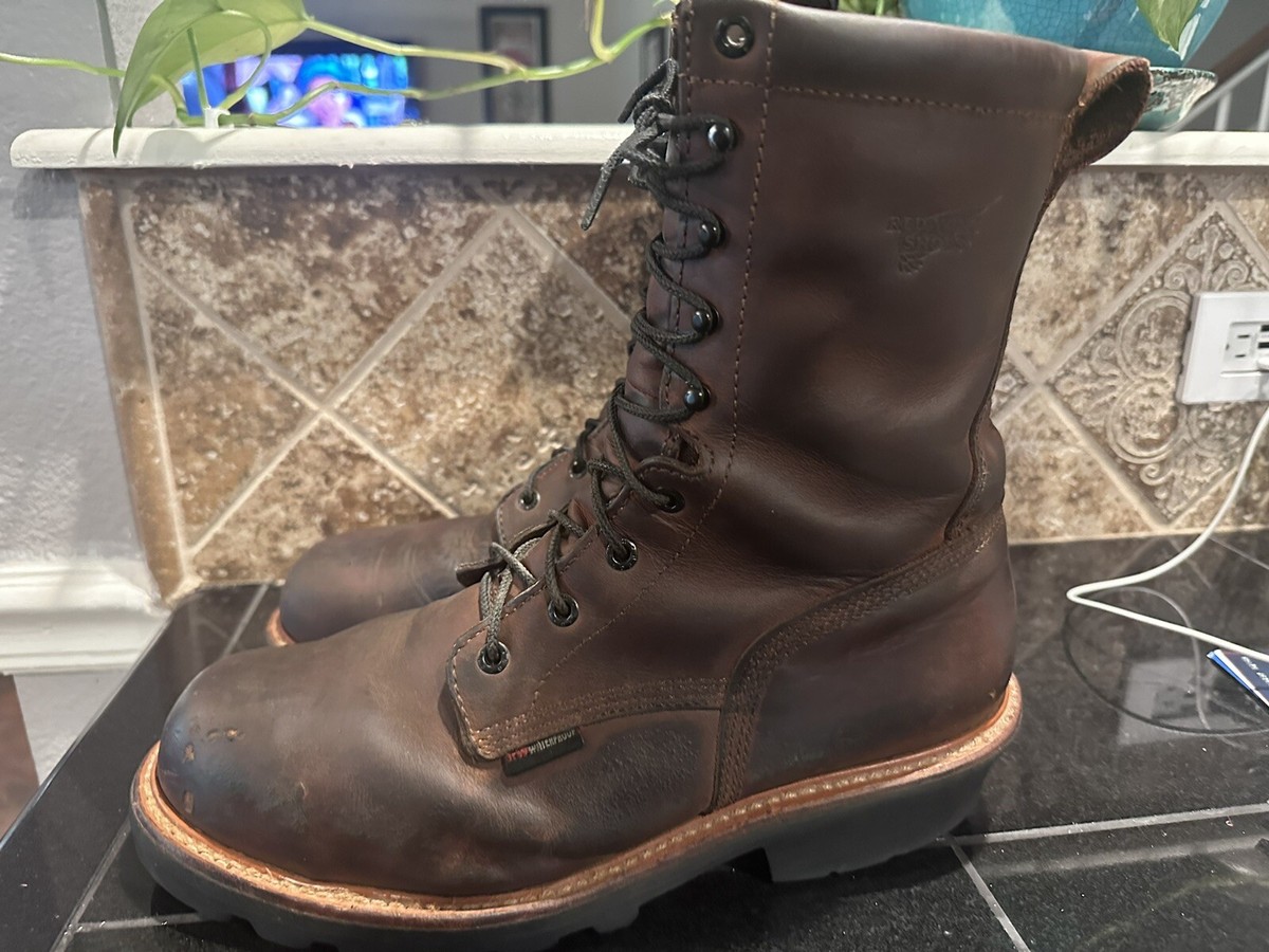 Red Wings Gore-Tex Leather Work Boots ASTM F2413-18 EH D 0722 Size 11 P73 Men main image 2