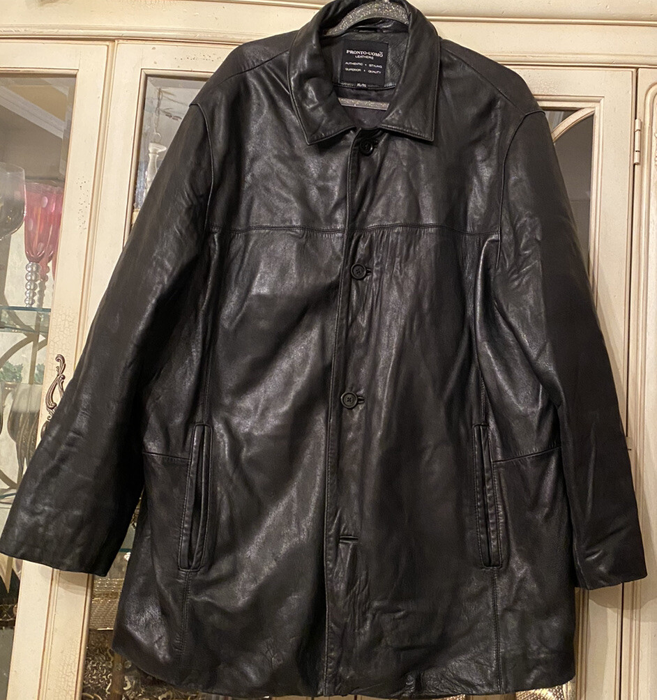 pronto leather jacket
