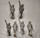 Vintage MARX WW2 German Soldiers x6 1963