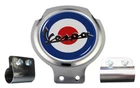 Vespa Mod Target Scooter Bar Badge - FREE BRACKET & FIXINGS
