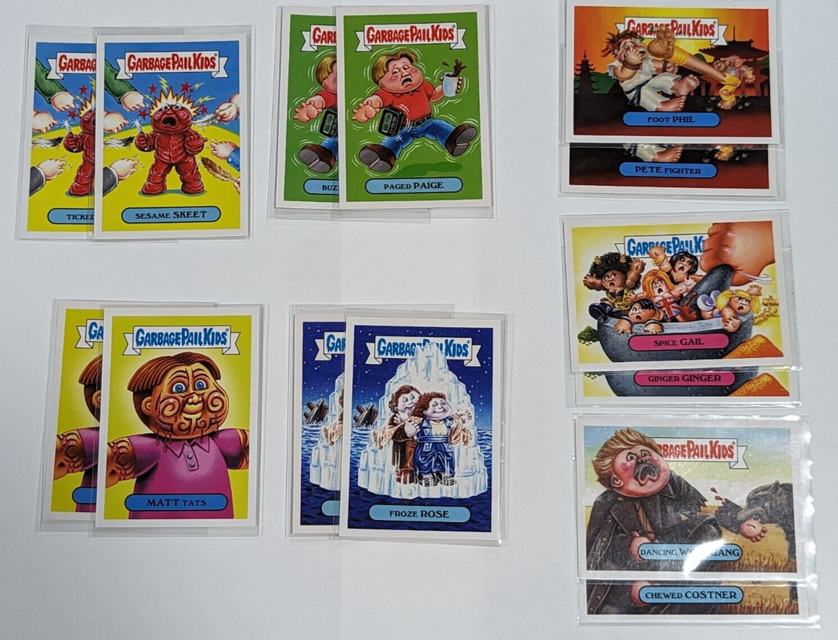 Garbage Pail Kids We Hate the 90s - 2 Card Set Twins You Pick It