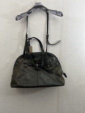 Borsa a mano Tumi tracolla in pelle nera grande design lusso viaggio