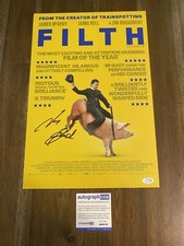Jon S. Baird ‘Filth’ Director Signed Autograph 12x18 Photo ACOA