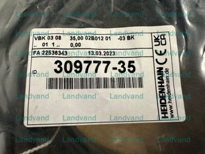 HEIDENHAIN connecting cable 35 meter ID# 309777-35 new sealed in bag