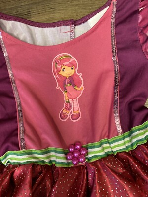 strapless open back dress Berrykin Berry Princess Doll Vintage Strawberry Shortcake with Star Wa