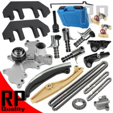 Water Pump Mounting Cover Timing Chain Kit Tool For Ford F-150 Transit 350HD 3.5