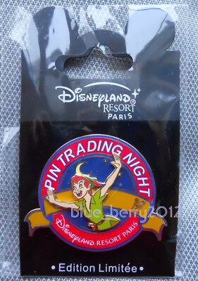 DLP Pin Trading Night PETER PAN Disney land Paris PTN wendy event day LE 400