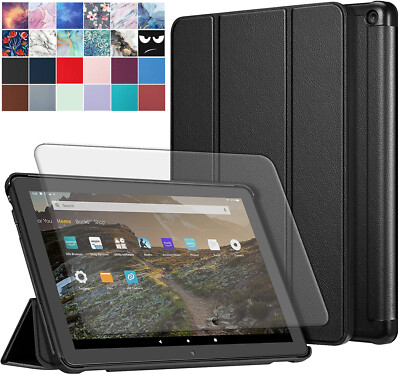 Schutzhülle +9H Panzerfolie Amazon Fire HD 10 / 10 Plus (11. Gen -2021) 10.1'' -3