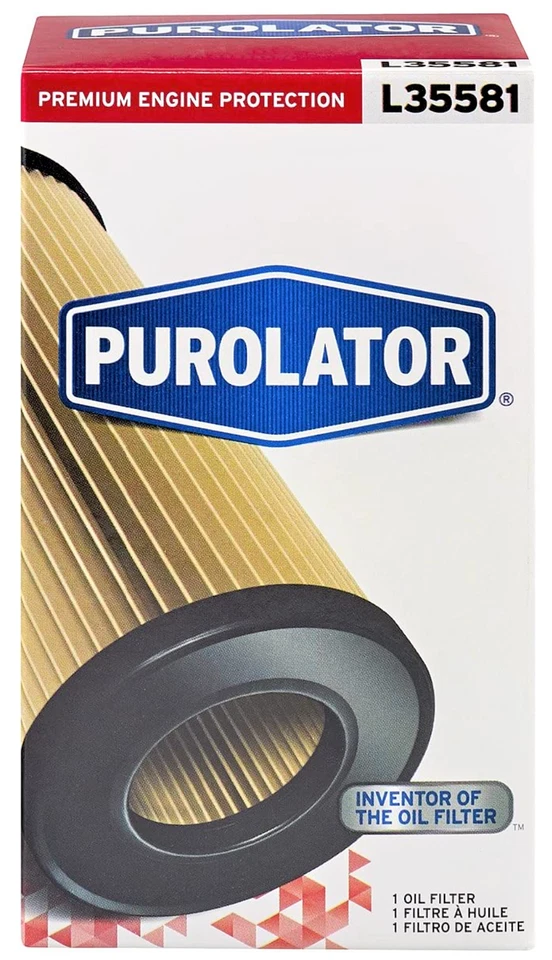 Filtro de aceite de motor Purolator L35581 para Audi Volkswagen Seat 2005-2022 selecto Foto 3 de 3