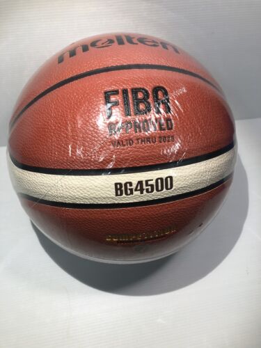 Molten Basketball Ball PU Material Size 7 BG4500 Outdoor Indoor Match Training - Picture 1 of 5