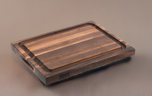 Boos Edge-Grain Cutting & Carving Board, Walnut 20x15x1.5 By Williams Sonoma - Picture 2 of 4
