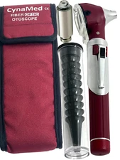 NEW MINI OTOSCOPE FIBER OPTIC MEDICAL DIAGNOSTIC EXAMINATION CE APPROVED A+ 