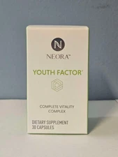 Neora Youth Factor Complete Vitality Complex 30 Capsules - New in Box!