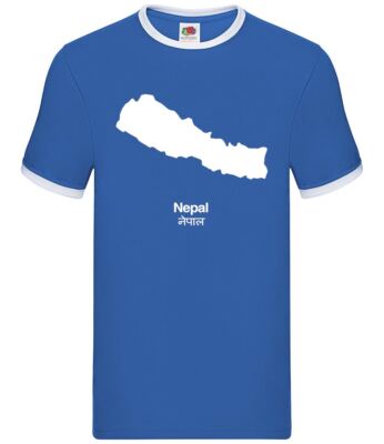 Country Silhouettes Nepal - Herren Klingel - Kathmandu Asien Federal Democratic