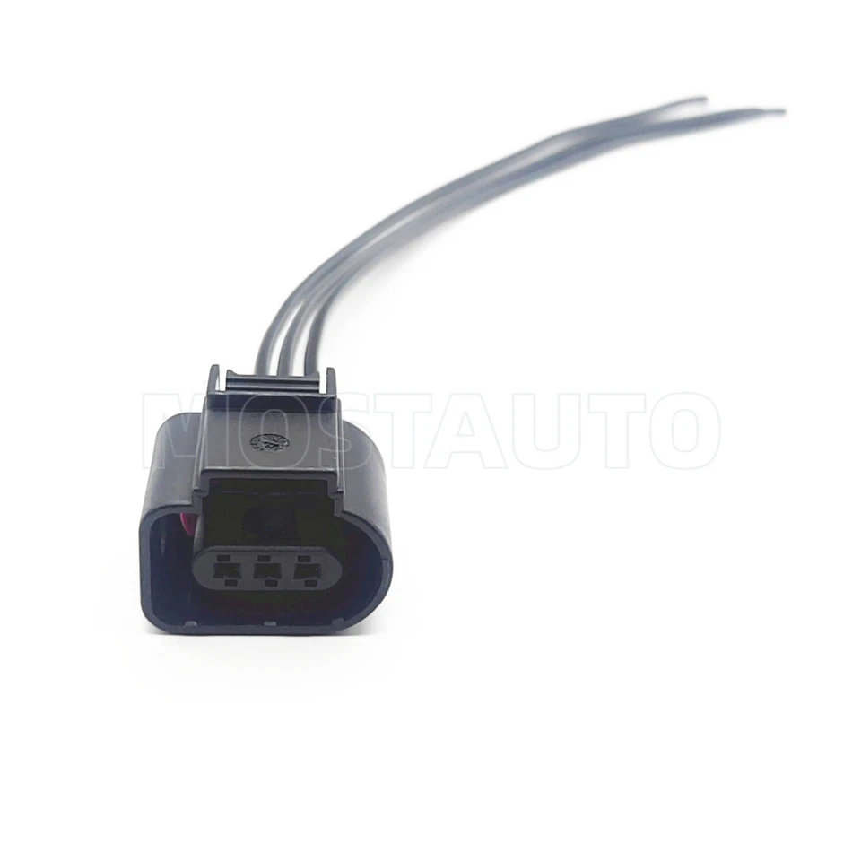 8K0973703 Conector de sensor de temperatura de aceite de 3 vías coleta para Audi VW 1996-2014 Foto 3 de 4