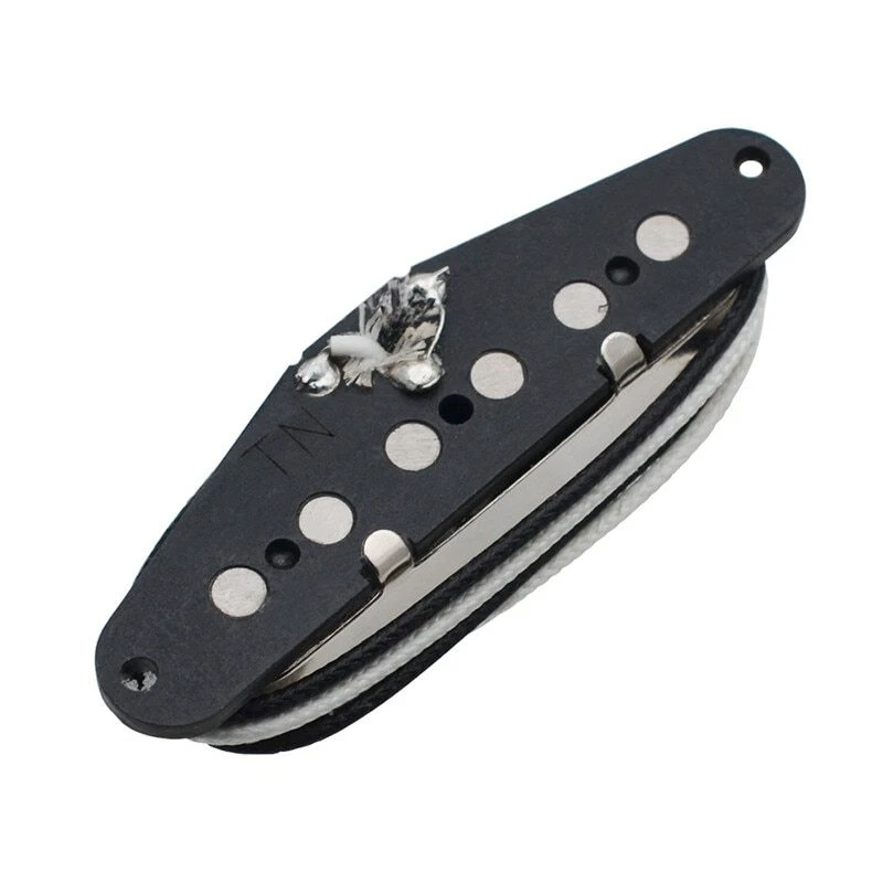 Pastillas para mástil de guitarra eléctrica Tele Telecaster Alnico 5 de colección pastilla de bobina única Foto 4 de 4