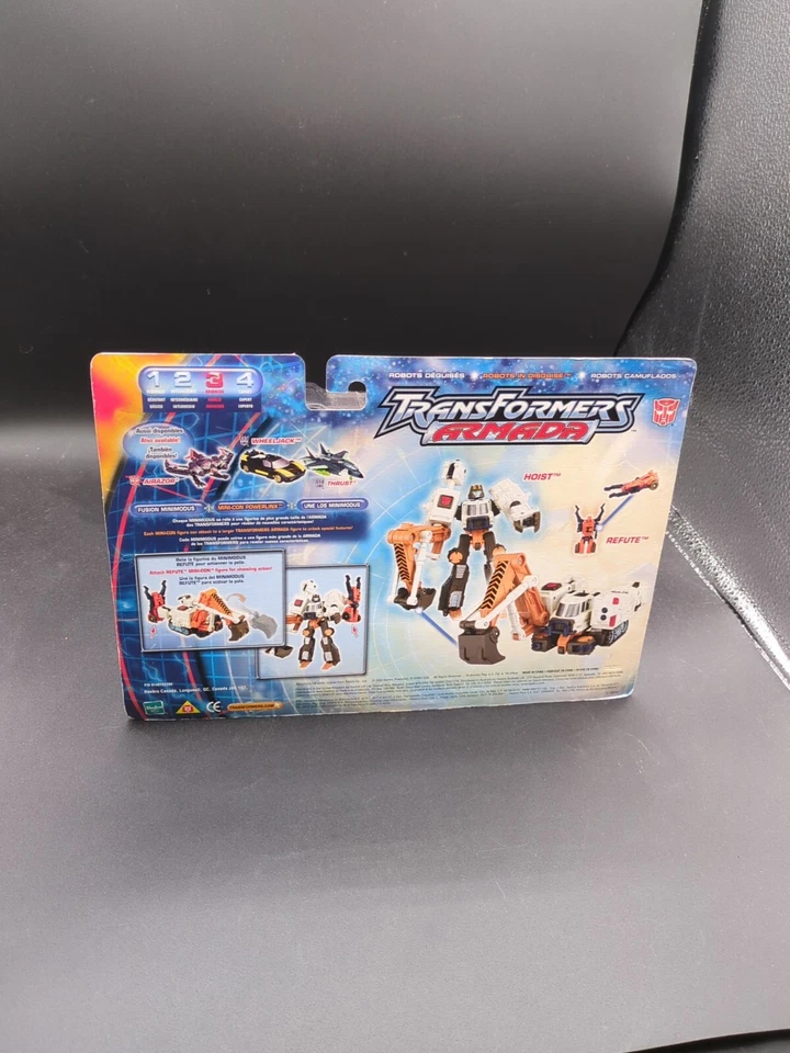 Hasbro TRANSFORMERS Robots In Disguise ARMADA - HOIST with REFUTE MINICON New - Image 3 of 3