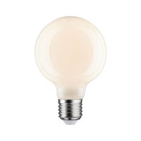 Paulmann Led Globe 80, Ø 80 Mm, 6W = 40W, E27, 470 Lm, Opal, Dimmbar, 2700K