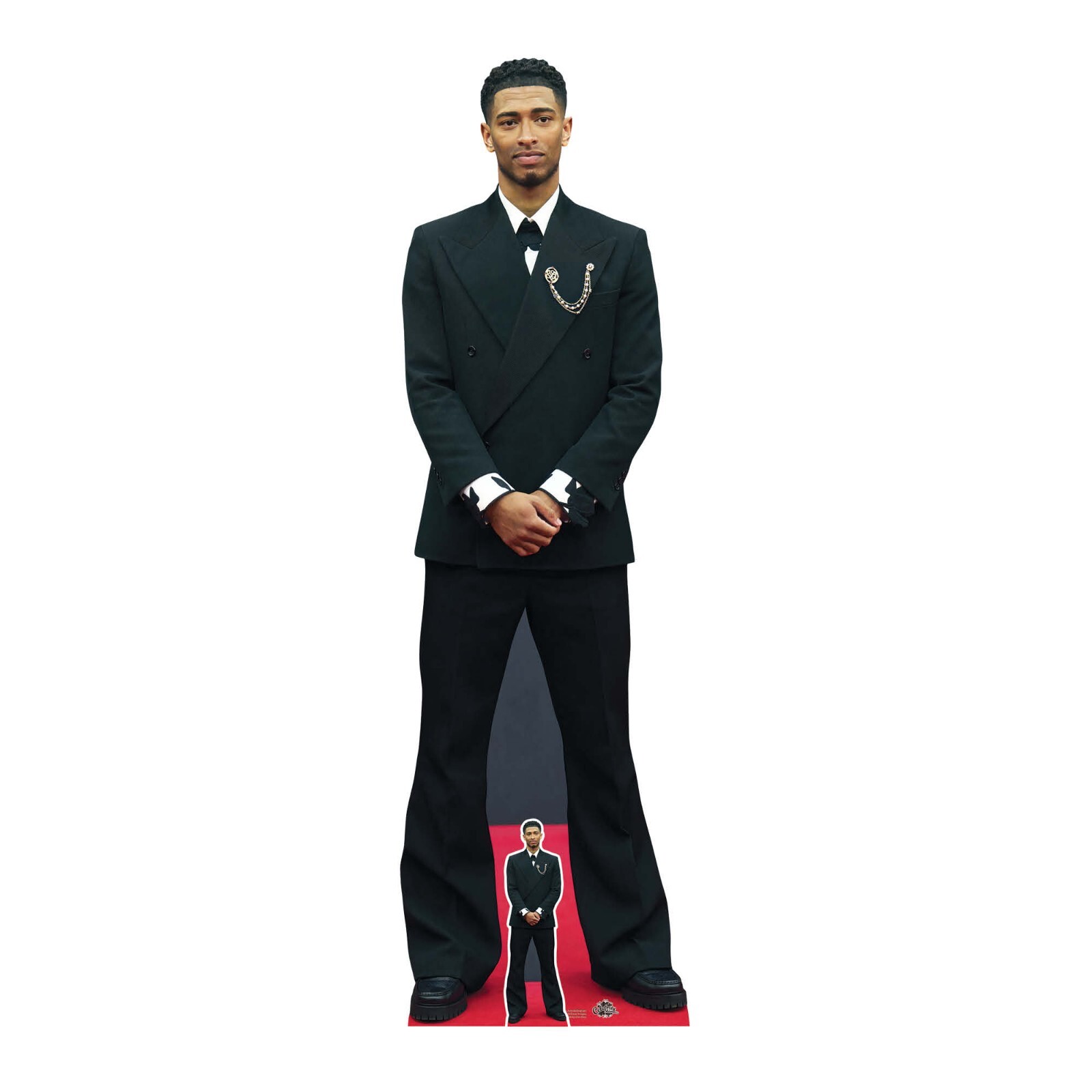 Bellingham Footballer Lifesize Cardboard Cutout with Free Mini Standee / Standup