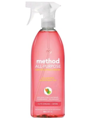 Method All-Purpose Cleaner Pink Grapefruit 28 oz Bottle 00010.        289