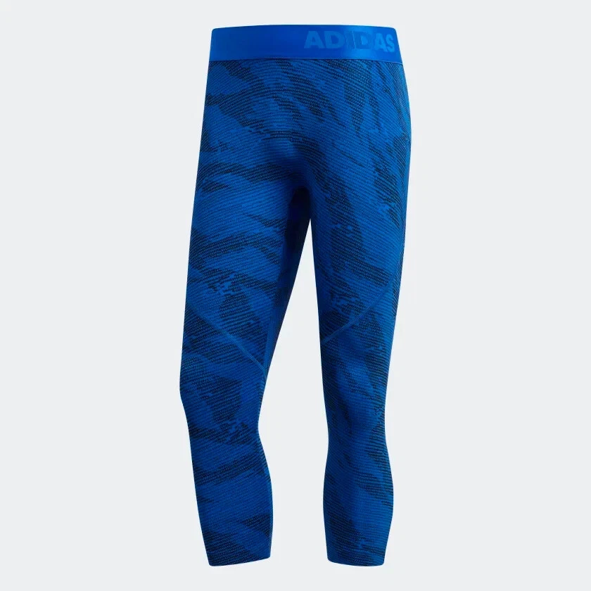 ADIDAS ALPHASKIN MEN'S 3/4 COMPRESSION TIGHTS Style FM4677 Size S NWT - Image 3 of 4