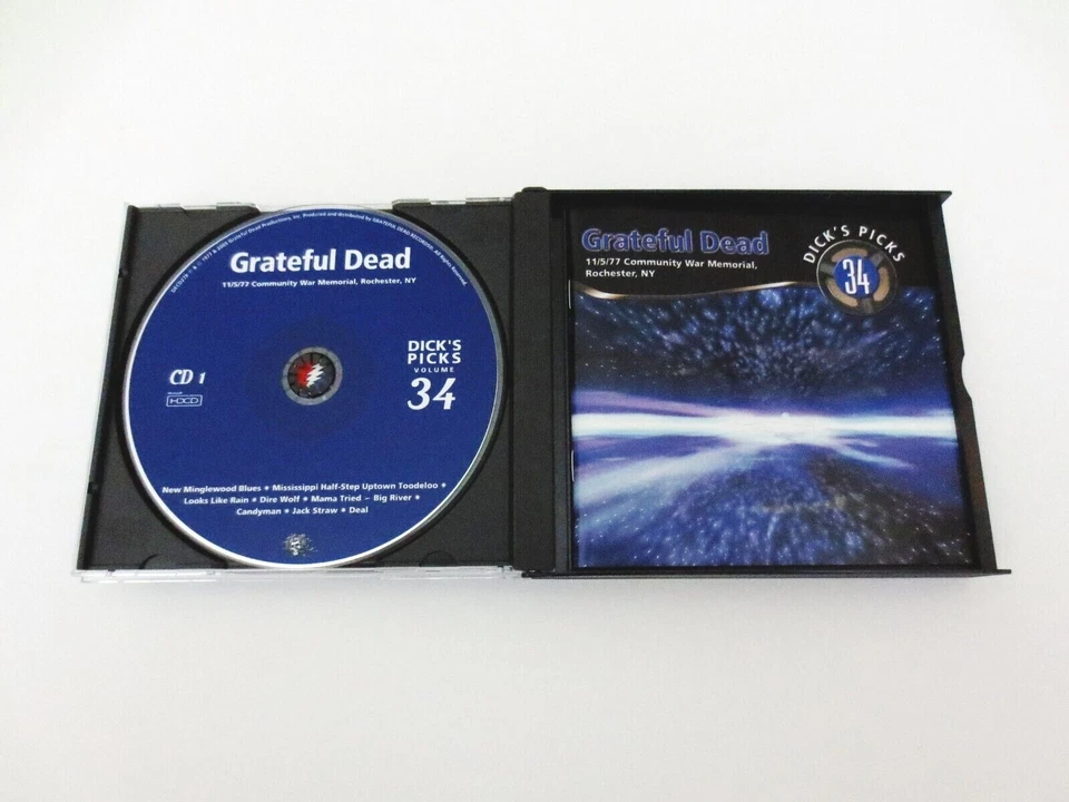 Grateful Dead Dick's Picks 34 Thirty Four Rochester New York 11/5/77 1977 3 CD - Image 4 of 4