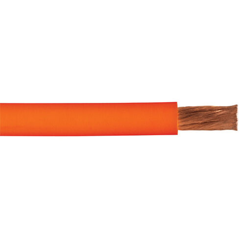 200' 4 0 AWG Max 78% OFF Stranded Don't miss the campaign Copper Orange Class Cable M Welding 600V