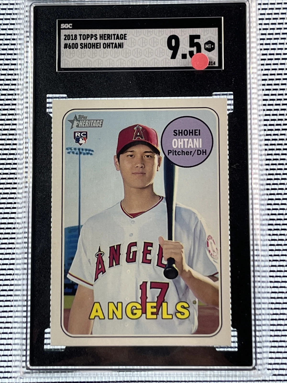 Shohei Ohtani trading card