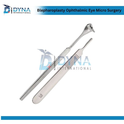 New Blepharoplasty Ophthalmic Eye Micro Surgery Surgical Instruments SET Kit 9X - Picture 2 of 6