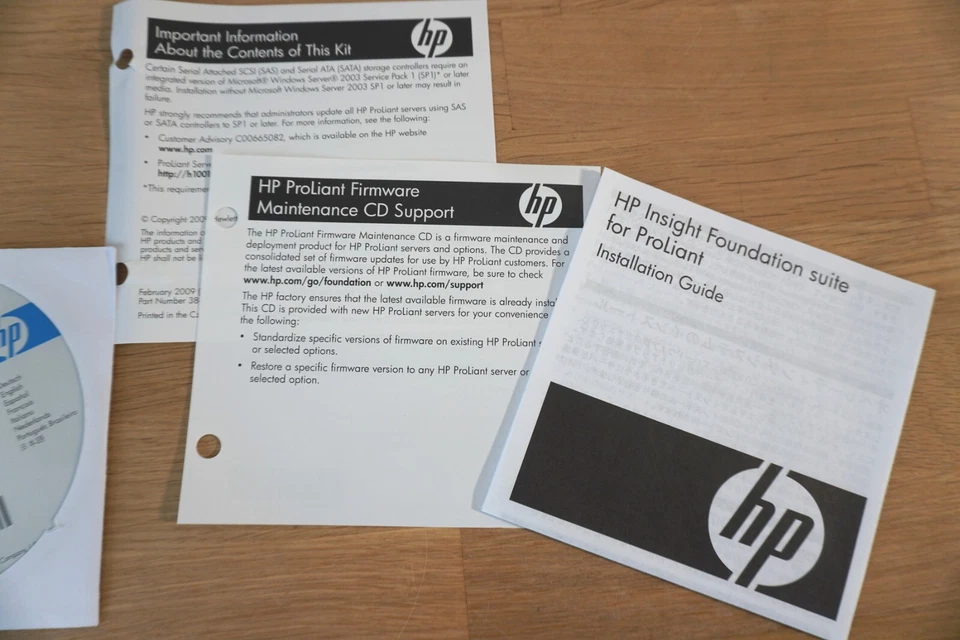 HP INSIGHT FOUNDATION SUITE for Proliant - Version 8.25 - 301972-B19 - OVP | VG+ - Bild 4 von 4