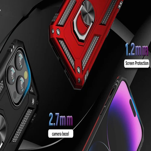 适用于 iPhone 11/11 Pro Max 外壳 手机保护套 防震支架 + 钢化玻璃 - 第 17 张/共 53 张