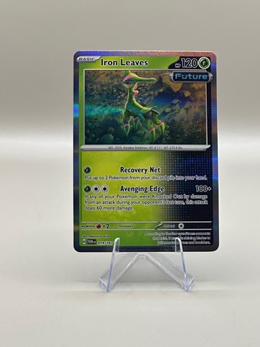 IRON LEAVES #019/167 POKEMON Twilight Masq. (Holo Rare, NM) ENGLISH - 第 1/4 張圖片