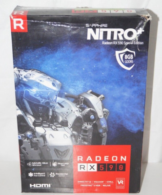 Sapphire Nitro+ Radeon RX 590 Special Edition 8 GB GDDR5 Dual Grafikkarte