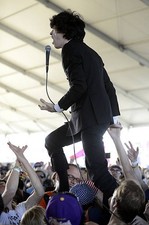 Ian Svenonius of The Make-Up at the 2013 Coachella Valley Music & - Old Photo 7