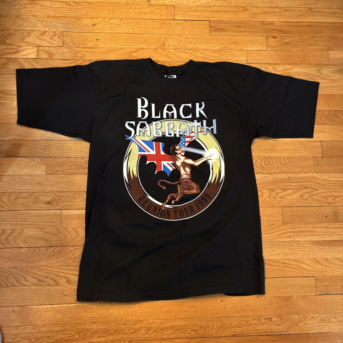 Black Sabbath Tour Shirt In Black Sabbath Memorabilia for sale | eBay