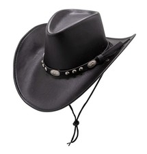 Adult Texan Cowgirl Cowboy Hat Stetson Wild West Hen Stag Fancy Dress Mens Women