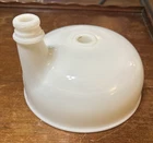 Vintage 1950's Sunbeam Mixmaster Milk Glass Juicer Attachment Bowl