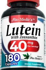 Lab | Lutein |180 Capsules |40 Mg| Lutein 40Mg | Lutein and Zeaxanthin Supplemen