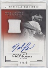 2016 National Treasures Treasure Material Signatures 2/25 David Price Auto uk2