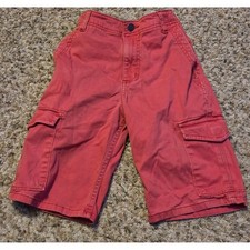 Wrangler Cargo Shorts Youth Size 12 Regular Red