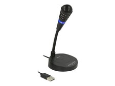 Delock 65868 PC Microphone -37 dB 70 15000 Hz 2200  16 bit 48 kHz USB for