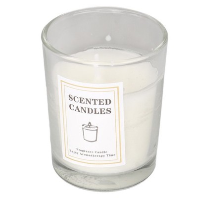 Scented Candle White Soy Wax Warm Rich Fragrance Odor Removal Elegant Soy Ca SET