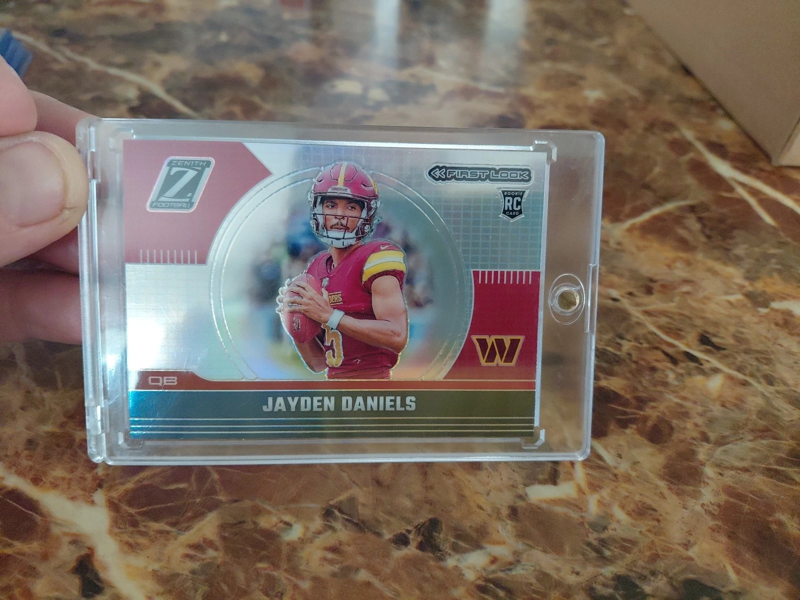 Jayden Daniels Panini Zenith First Look #2 Base